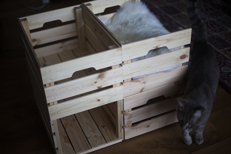 Ikea Knagglig Cat Bed Condo Hack No Extra Tools Parts Needed