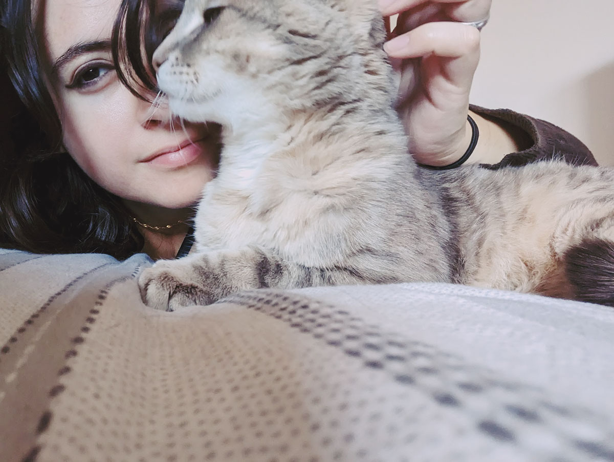 “Why Does My Cat Bite My Nose?” Mine Does Too! Why I Think So